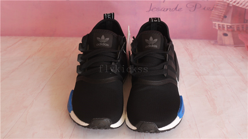 Real Boost Adidas NMD R1 PK Black and Blue